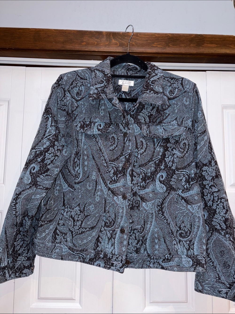Christopher & Banks Shacket Large